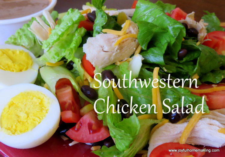 Southwest chicken salad, Southwestern Chicken Salad, Joyful Homemaking