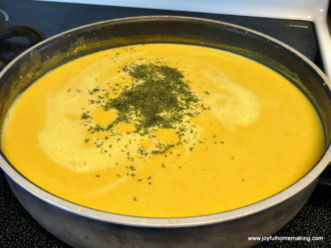 hummus soup, Creamy Hummus Soup, Joyful Homemaking