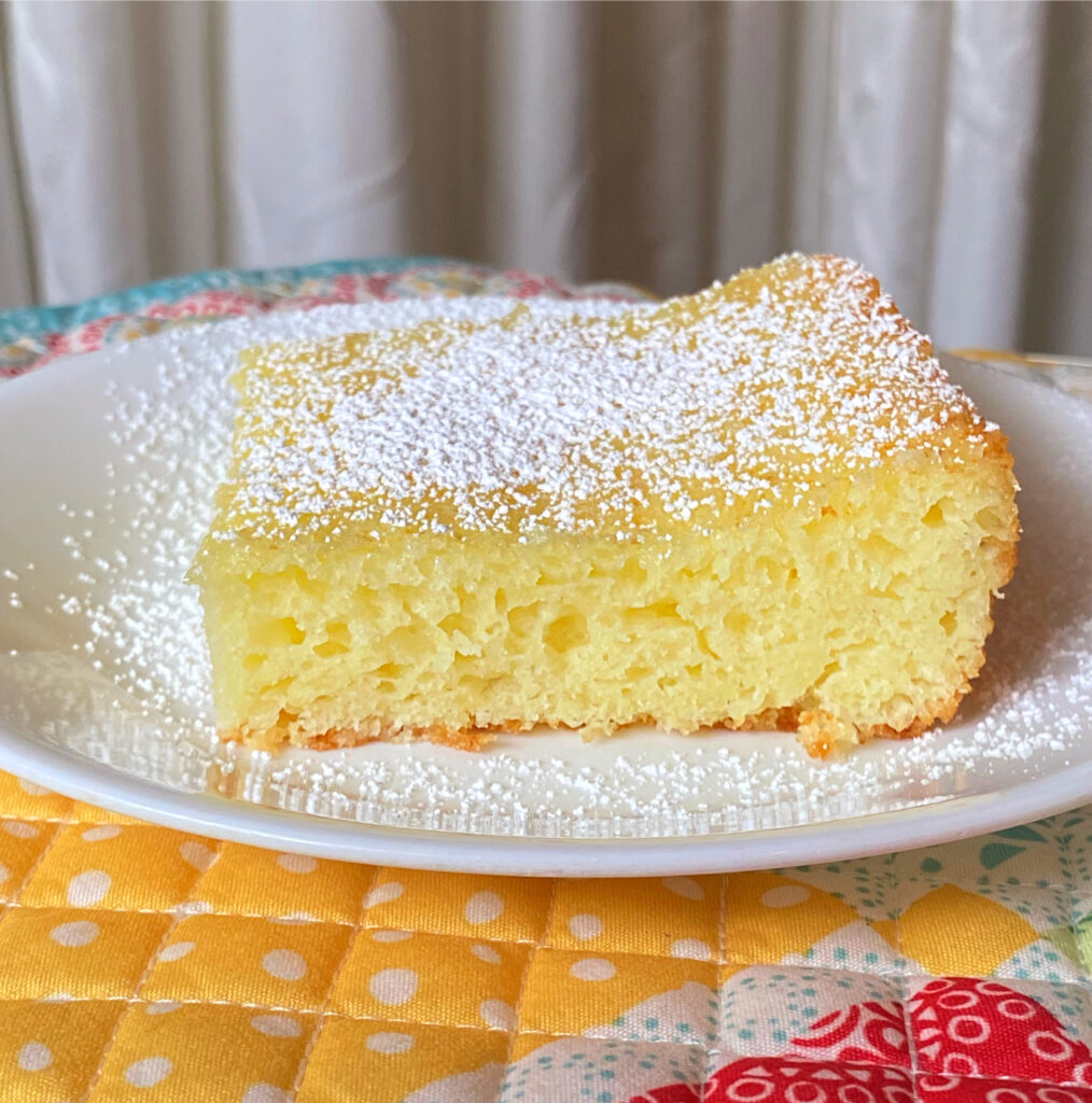 , 2 Ingredient Lemon Angel Food Cake, Joyful Homemaking