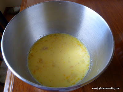 egg ham casserole, Baked Eggs and Cheese, Joyful Homemaking