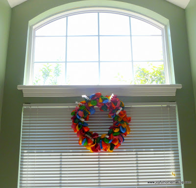 , Balloon Wreath Decor, Joyful Homemaking