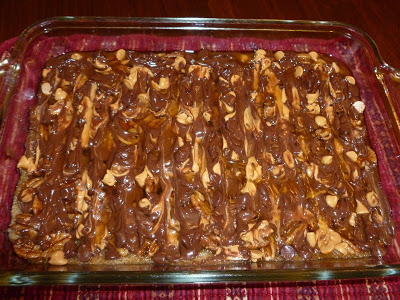 Chocolate Butterscotch Caramel Pecan Bars, Chocolate and Butterscotch Caramel Pecan Bars, Joyful Homemaking