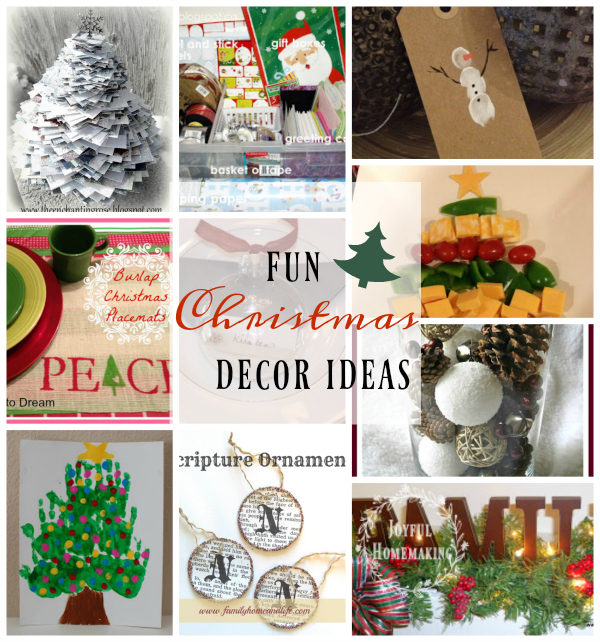 Christmas decor ideas, Last Minute Christmas Ideas, Joyful Homemaking