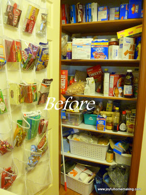 , Cleaning Up the Pantry, Joyful Homemaking