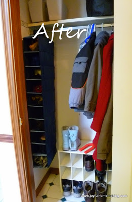 , Coat Closet Organization, Joyful Homemaking