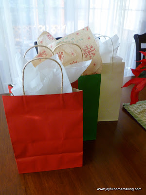 , Frugal and Fun Wrapping Ideas, Joyful Homemaking