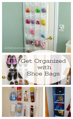 Organizing with Shoe Bags