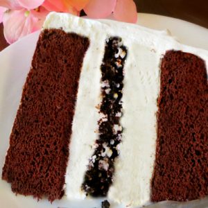 ice-cream cake, Chocolate and Vanilla Ice-Cream Cake, Joyful Homemaking