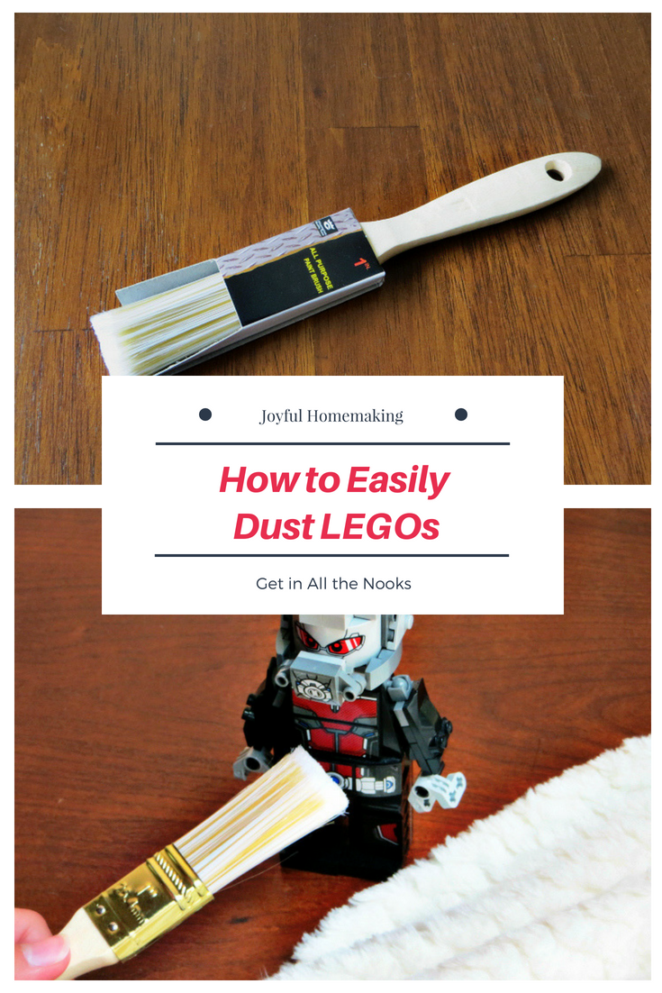 How to Dust Lamps, How to Dust LEGOs, How to Dust a Lamp AND LEGOs, Joyful Homemaking