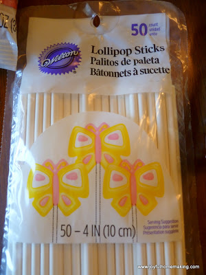 , Marshmallow Pops, Joyful Homemaking