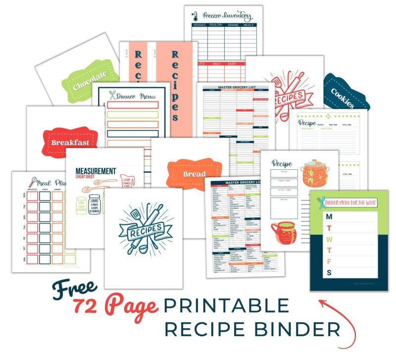 Welcome! Here’s Your Free Printable Recipe Binder – Joyful Homemaking