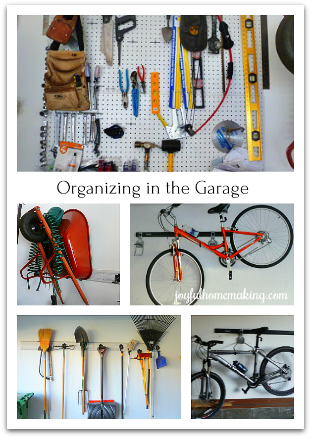 garage organization, Organizing in the Garage, Joyful Homemaking