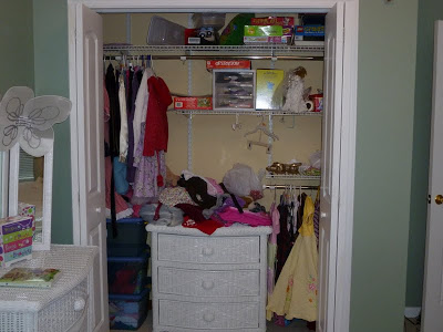 , Organizing My Daughter’s Closet, Joyful Homemaking