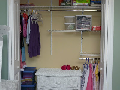 Organizing My Daughter’s Closet