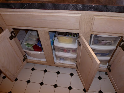 Bathroom Storage and Organization, Organizing in the &quot;Powder Room&quot;, Joyful Homemaking
