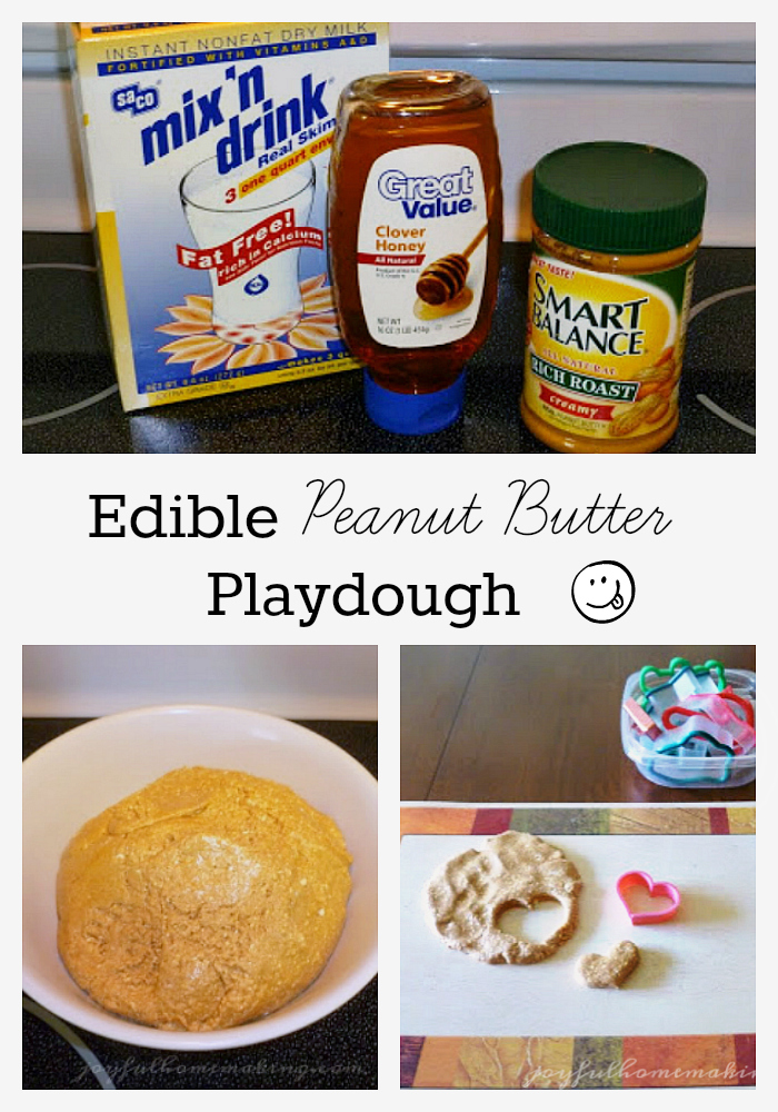 edible peanut butter playdough, Play Dough Your Kids Can Eat, Joyful Homemaking