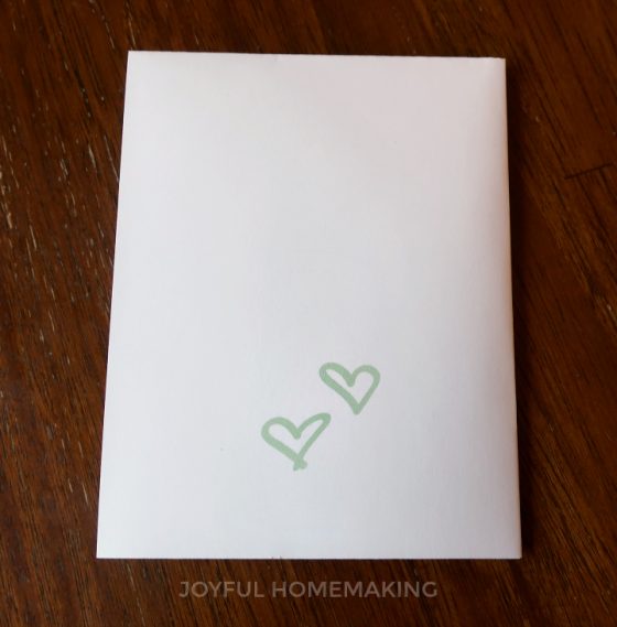 Printable Birthday Card and Envelope – Joyful Homemaking