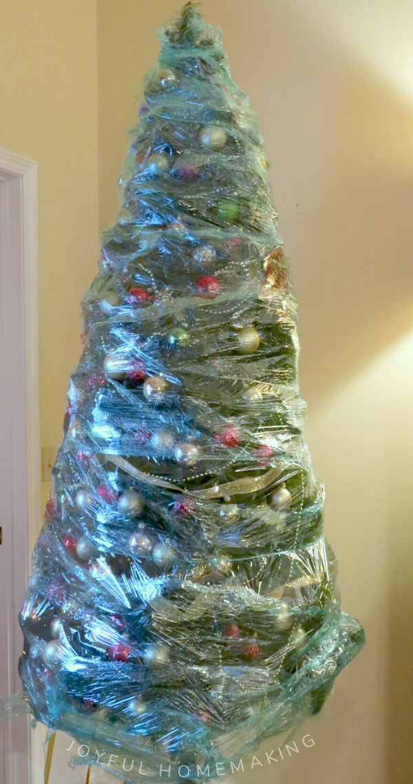 , We Wrapped Our Christmas Tree, Joyful Homemaking
