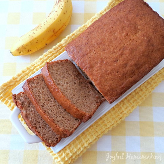 banana bread, Banana Bread, Joyful Homemaking