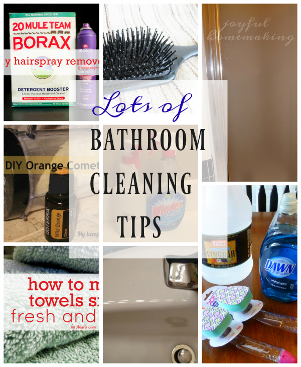 Bathroom Cleaning Tips, Bathroom Cleaning Tips, Joyful Homemaking