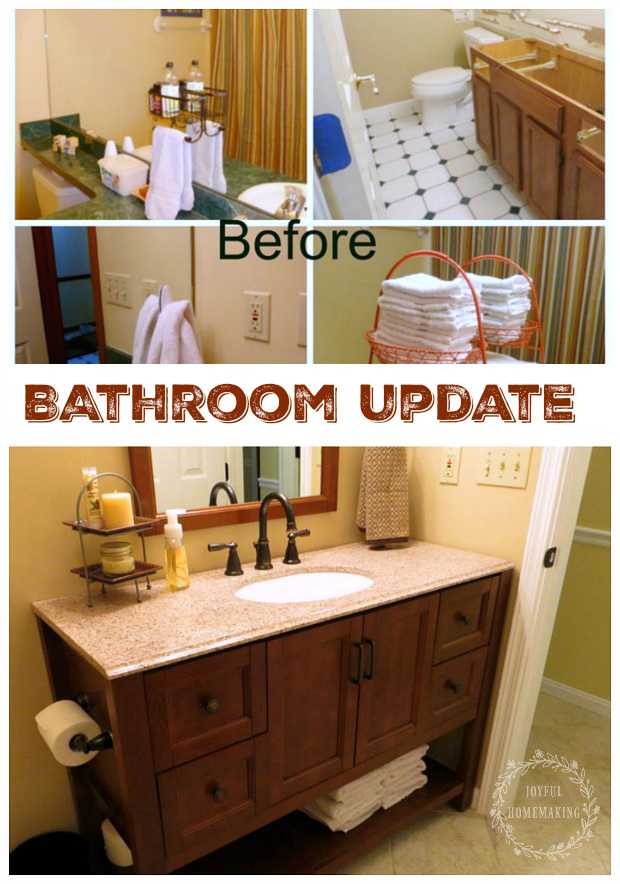 Bathroom Ideas, Bathroom Redo, Joyful Homemaking