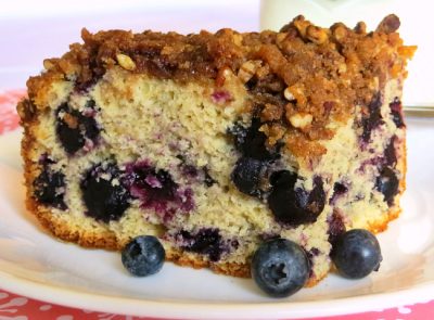 Scrumptious Blueberry Coffee Cake
