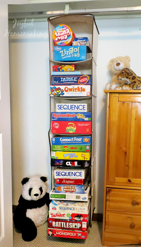 , Tips for Storing Board Games and Puzzles, 