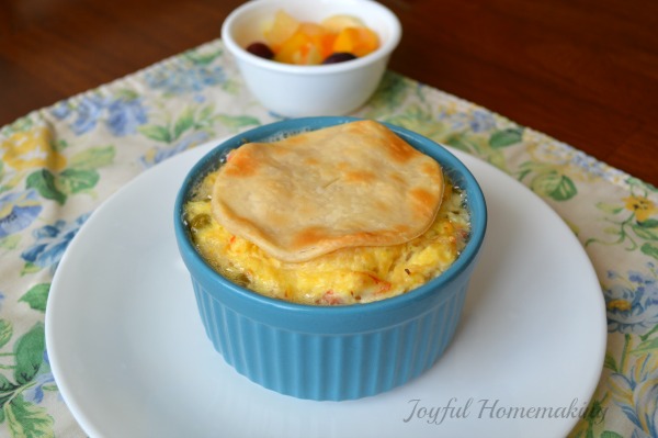 Chicken Pot Pie, Easy Chicken Pot Pie Recipe: 5 Ingredient Comfort Food, Joyful Homemaking