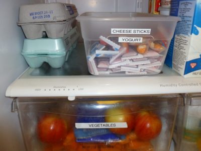 Organizing Children’s Snacks