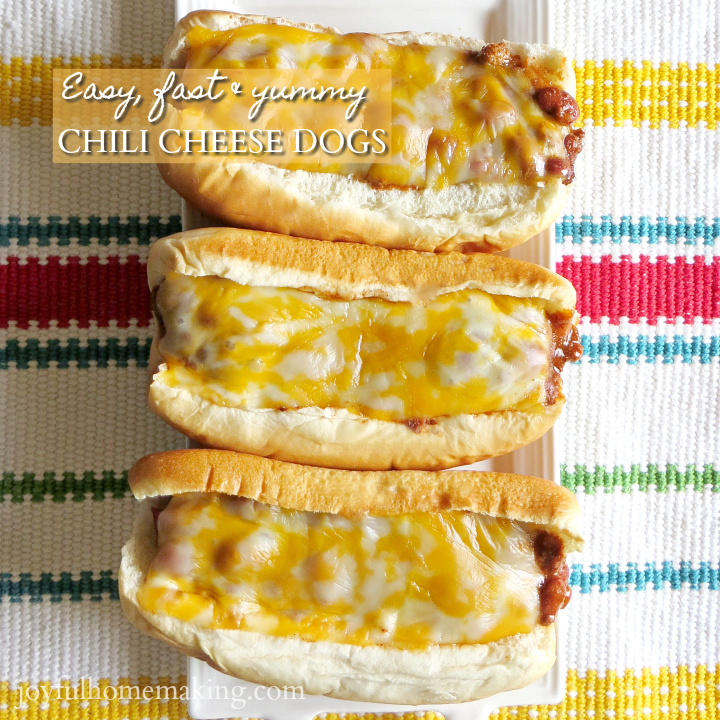 chili cheese dog, Baked Chili Cheese Dogs, Joyful Homemaking