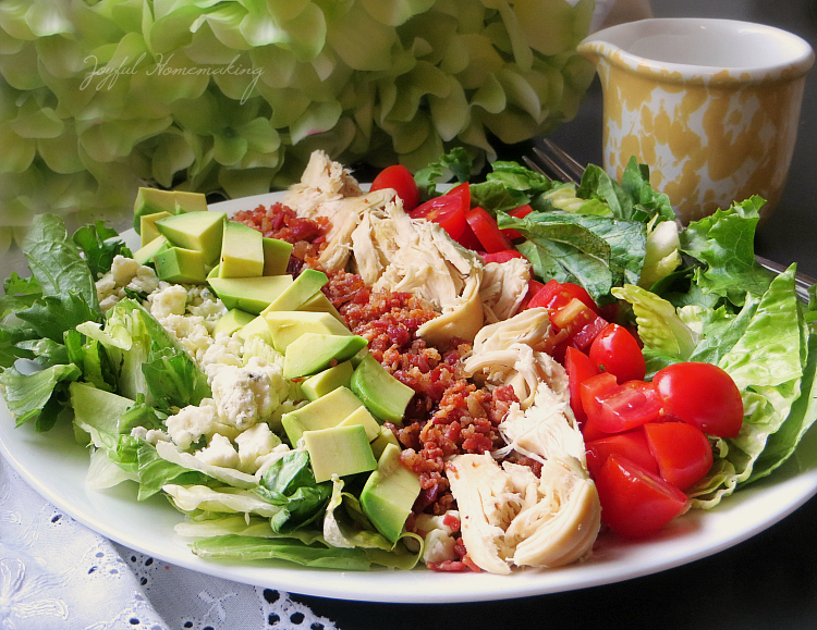 cobb salad, Cobb Salad, Joyful Homemaking