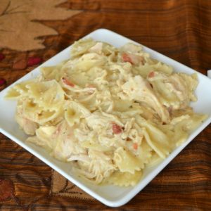 crockpot chicken, Crockpot Bacon & Ranch Chicken and Pasta, Joyful Homemaking