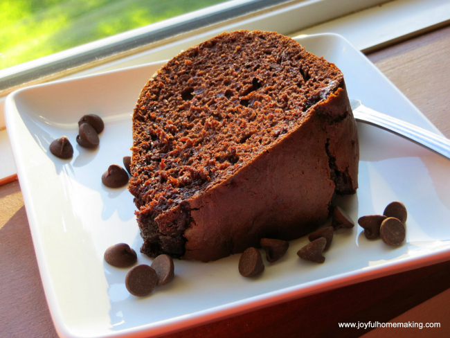 chocolate cake, Devil&#8217;s Food Cake Mix Doctored Up, Joyful Homemaking