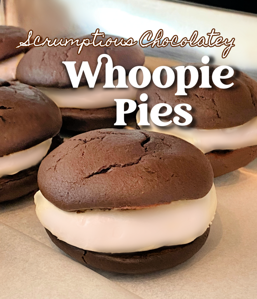 , Whoopie Pies (Chocolate Cakes with Marshmallow Creme Filling), Joyful Homemaking
