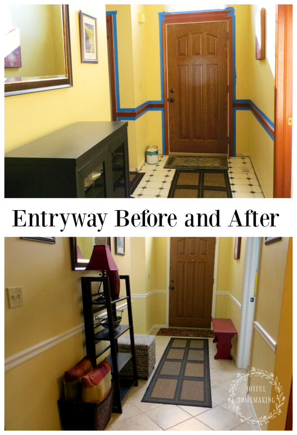 Entryway Ideas, Entryway Update, Joyful Homemaking