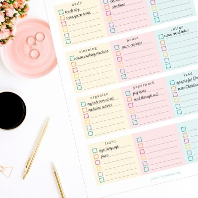 Personalized Master To-do List