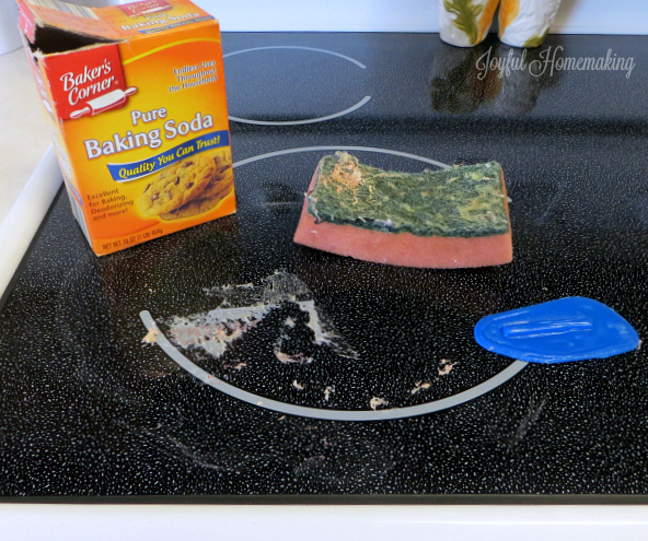 melted plastic, glass stovetop, How to Get Melted Plastic Off of a Glass Stovetop, Joyful Homemaking