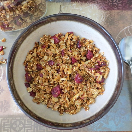 quinoa granola, Coconut Quinoa Granola, Joyful Homemaking