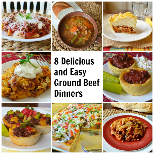 , 8 More Delicious and Easy Ground Beef Dinner Ideas, Joyful Homemaking