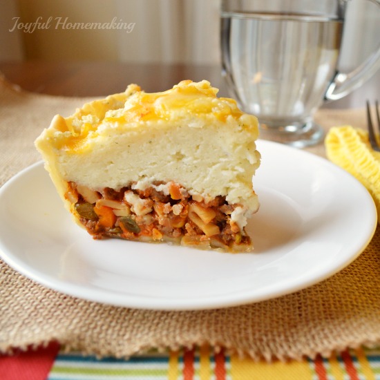 shepherd's pie, Hamburger Pie AKA Shepherd&#8217;s Pie, Joyful Homemaking