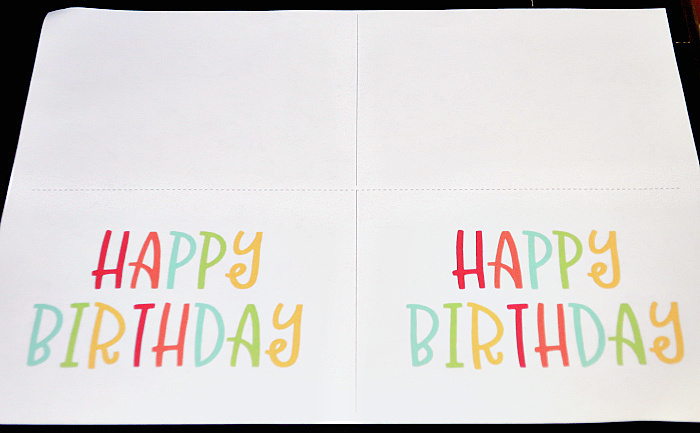 , Printable Happy Birthday Card with Bright Colors, Joyful Homemaking