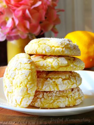 Light and Chewy Lemon Cookies