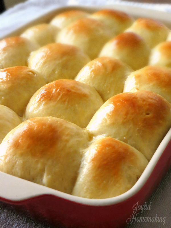 Light Rolls, Soft Sweet Light Rolls, Joyful Homemaking