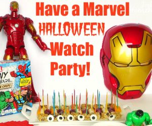 Have a MARVEL Halloween Watch Party