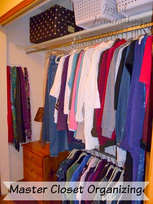 , Organizing my Closet, 