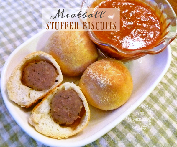 Leftover meatloaf ideas, Leftover Meatloaf Ideas and Meatball Stuffed Biscuits, Joyful Homemaking