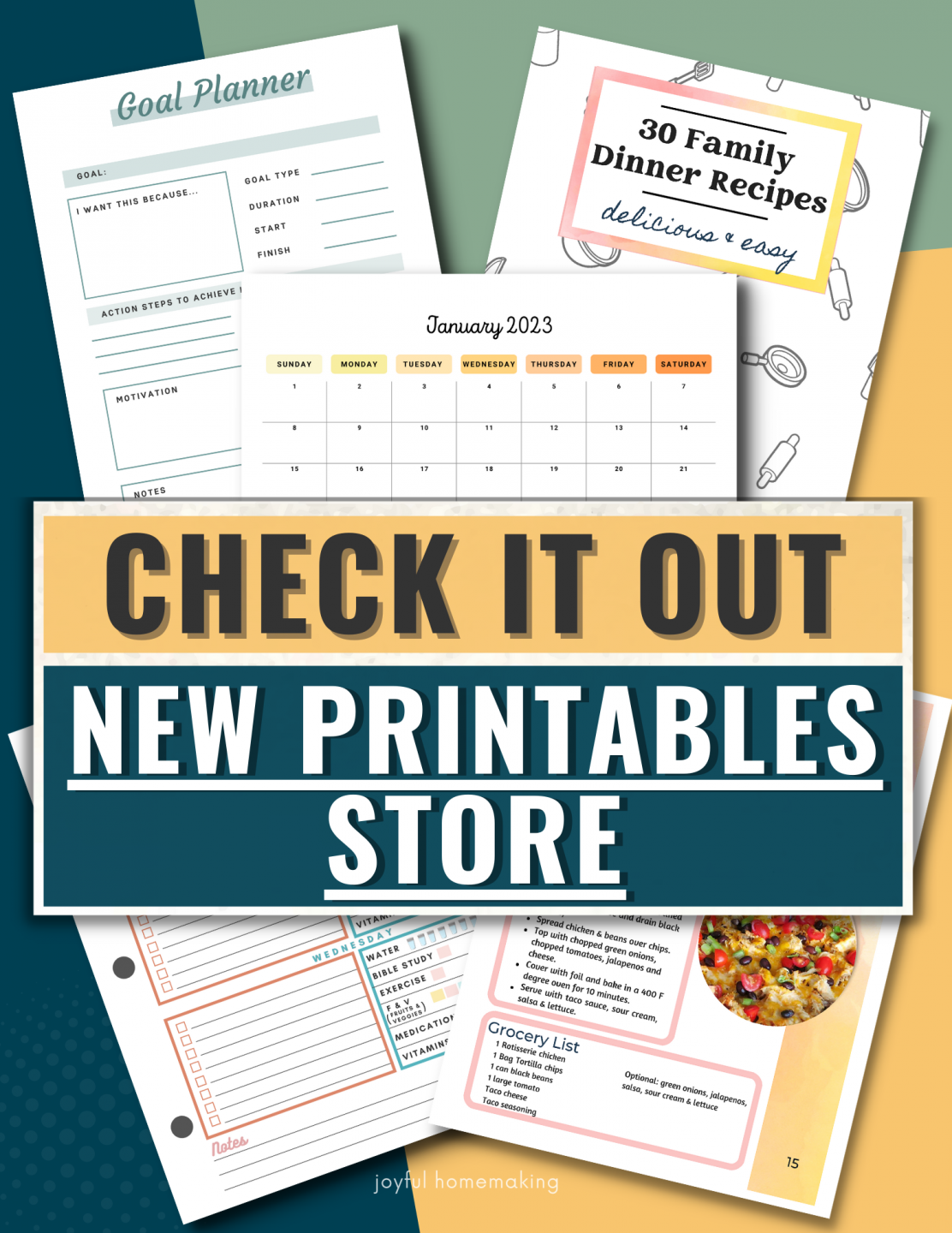 ad for printables store