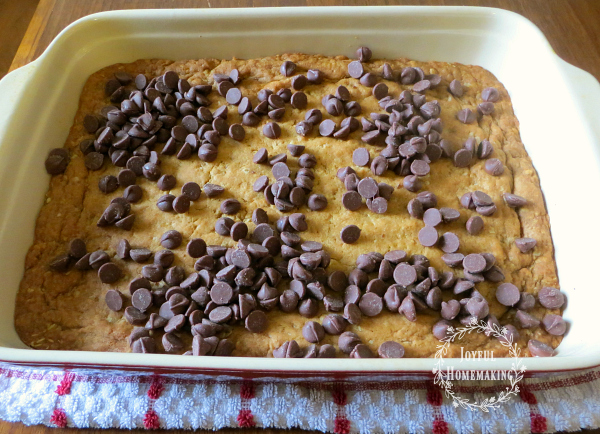 oatmeal peanut butter chocolate cookie bars, Oatmeal Peanut Butter Chocolate Cookie Bars, Joyful Homemaking