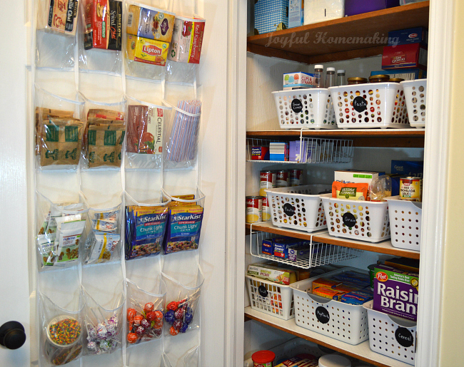 organize you pantry, 10 Tips for Organizing Your Pantry, Joyful Homemaking