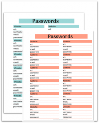 password printable for grid – Joyful Homemaking